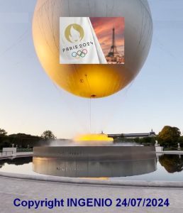 vasque flamme olympique JO paris anticalcaire ingenio 2024 acquacalc 